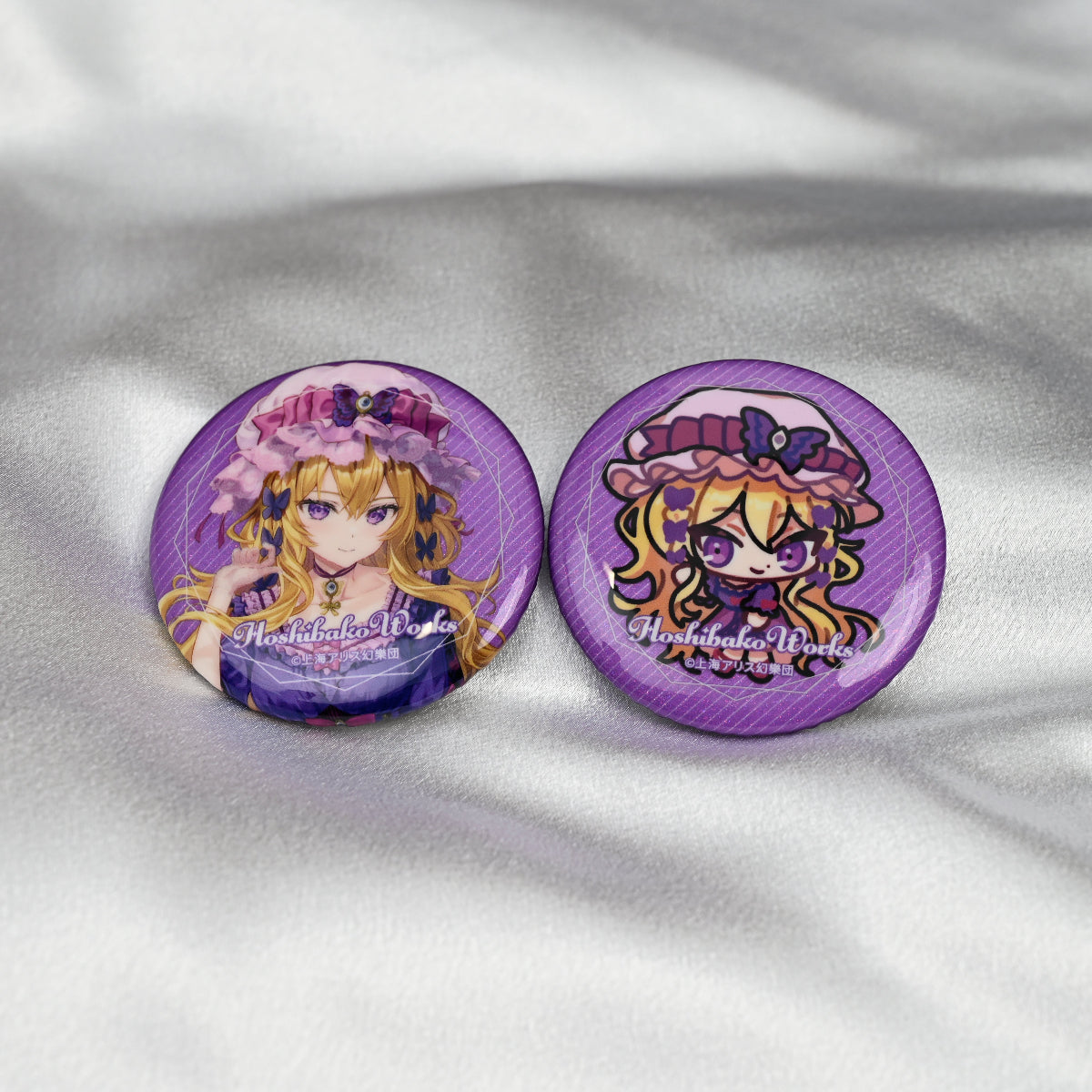 東方Project × HoshibakoWorks トレーディング缶バッジ【単品】/ Touhou Project × Hoshibako Works Can Badge vol.1【Random Single Item】