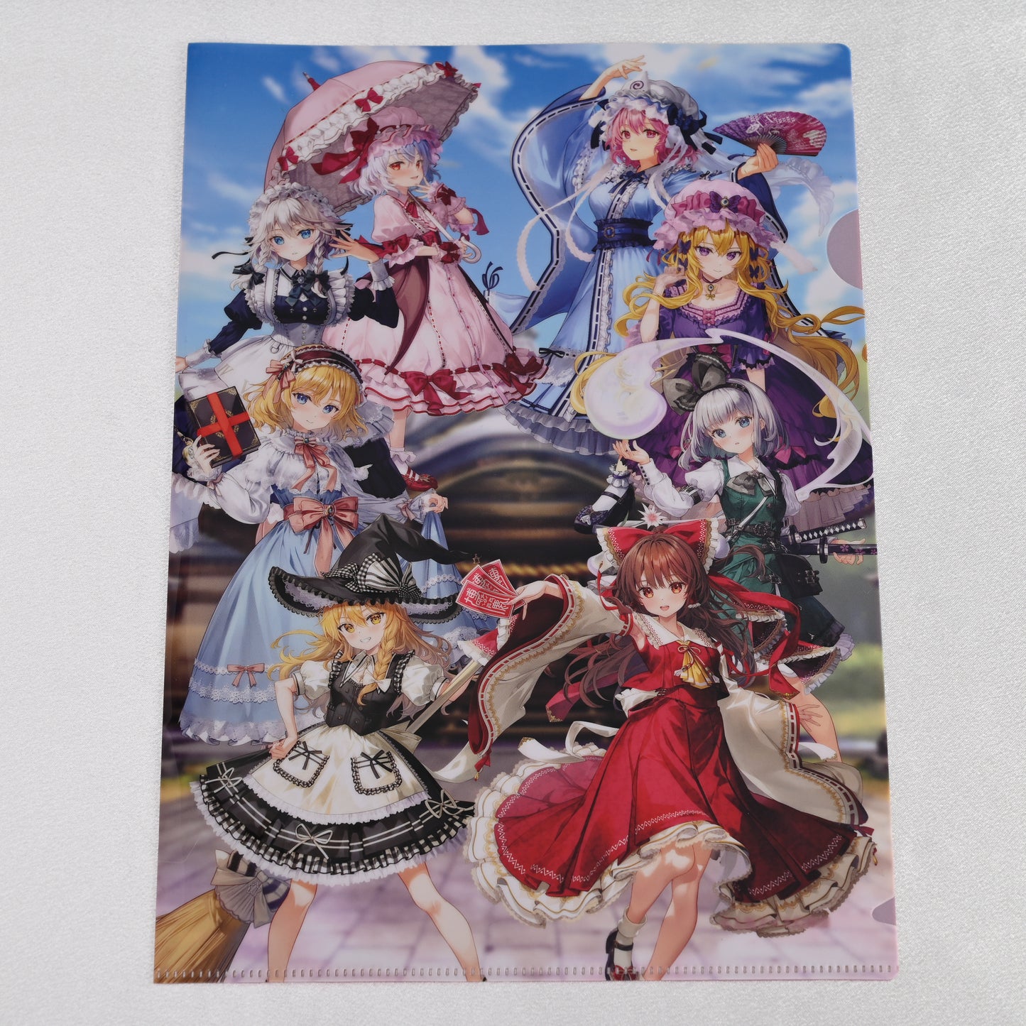 東方Project×HoshibakoWorks クリアファイル&ポストカードセット