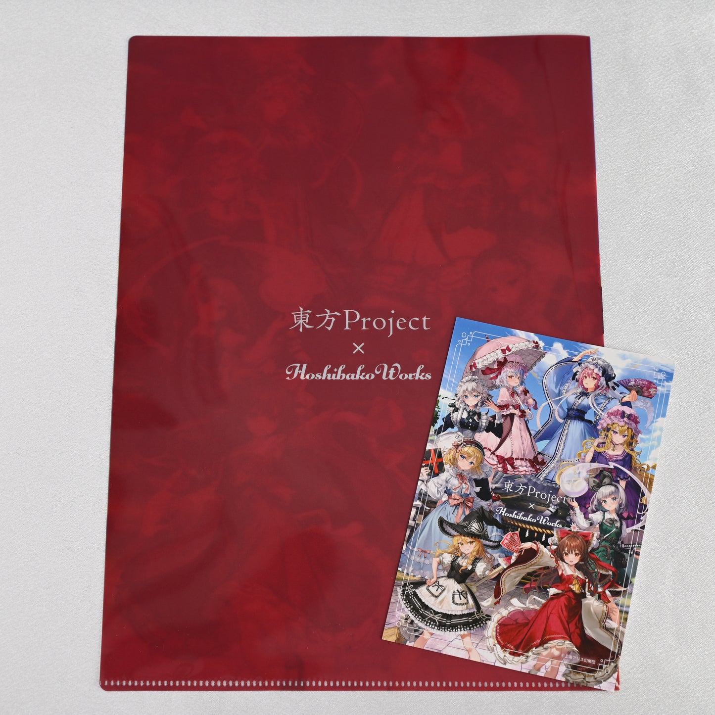 東方Project×HoshibakoWorks クリアファイル&ポストカードセット