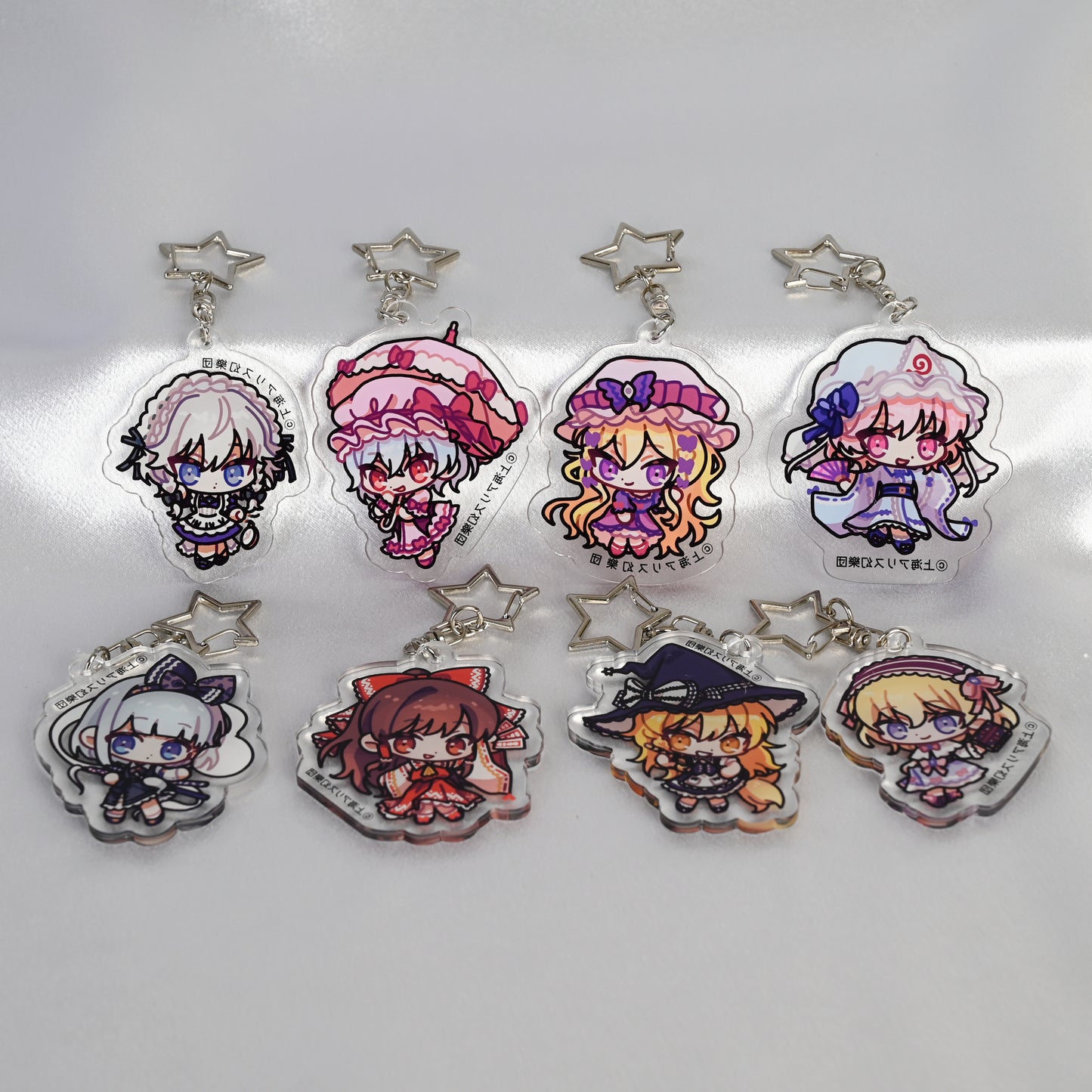 東方Project×HoshibakoWorks アクリルキーホルダー【十六夜咲夜】