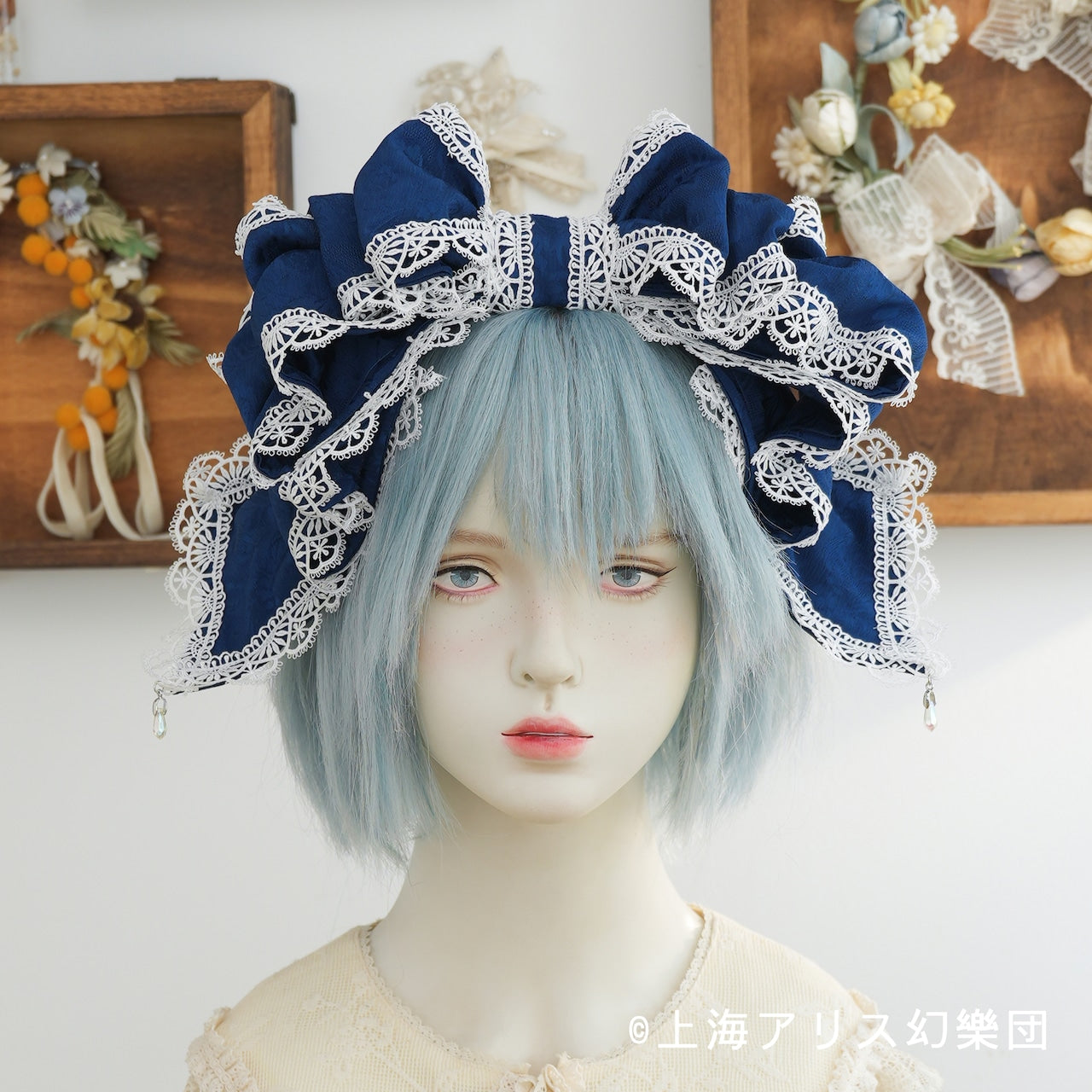 Touhou Project x HoshibakoWorks Cirno Ribbon Headband / 東方