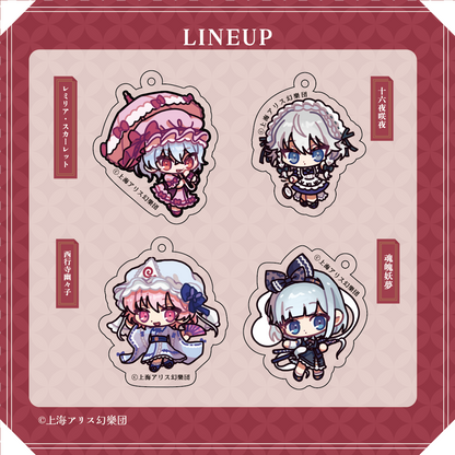 東方Project×HoshibakoWorks アクリルキーホルダー【コンプリートセット】