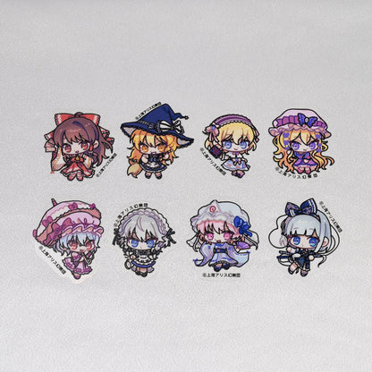 東方Project × HoshibakoWorks クリアステッカーセット vol.1