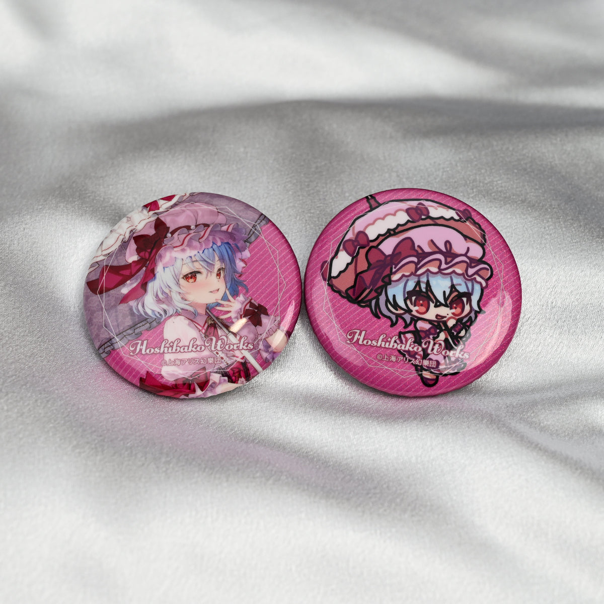 東方Project × HoshibakoWorks トレーディング缶バッジ【単品