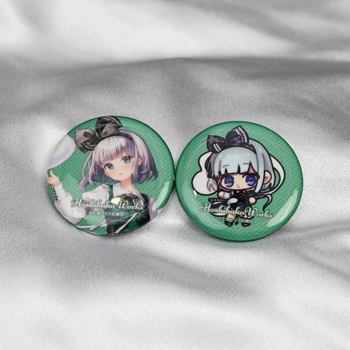 Touhou Project × HoshibakoWorks Can Badges vol.1【Complete Set