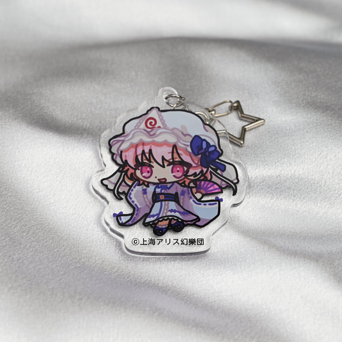 東方Project × HoshibakoWorks アクリルキーホルダー vol.1【西行寺幽々子】