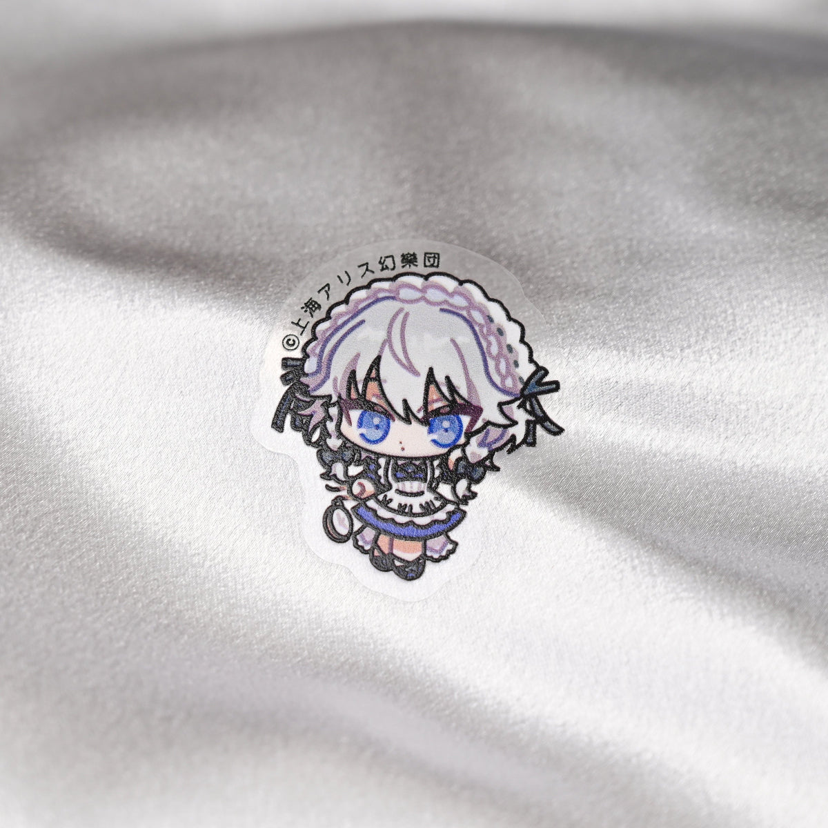 東方Project × HoshibakoWorks クリアステッカー【十六夜咲夜】/ Touhou Project × HoshibakoWorks Clear Sticker 【Sakuya Izayoi】