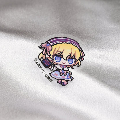 東方Project×HoshibakoWorks クリアステッカー【アリス・マーガトロイド】/ Touhou Project × HoshibakoWorks Clear Sticker 【Sakuya Izayoi】