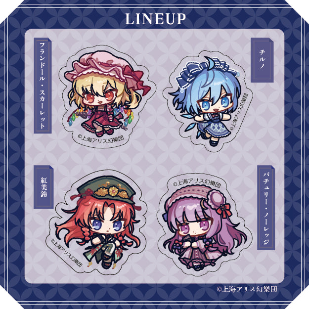 東方Project × HoshibakoWorks クリアステッカーセット vol.2