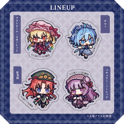 東方Project × HoshibakoWorks クリアステッカーセット vol.2