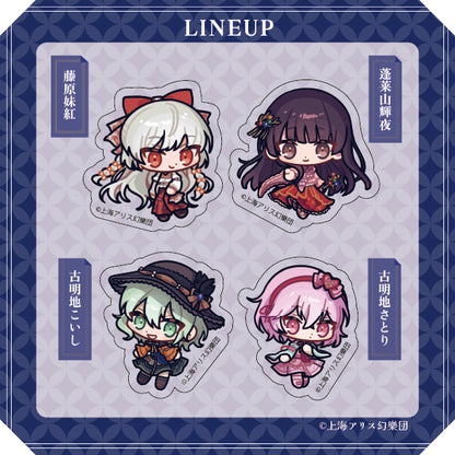 東方Project × HoshibakoWorks クリアステッカーセット vol.2
