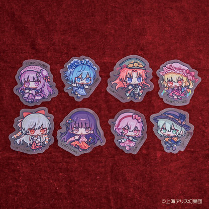 東方Project × HoshibakoWorks クリアステッカーセット vol.2