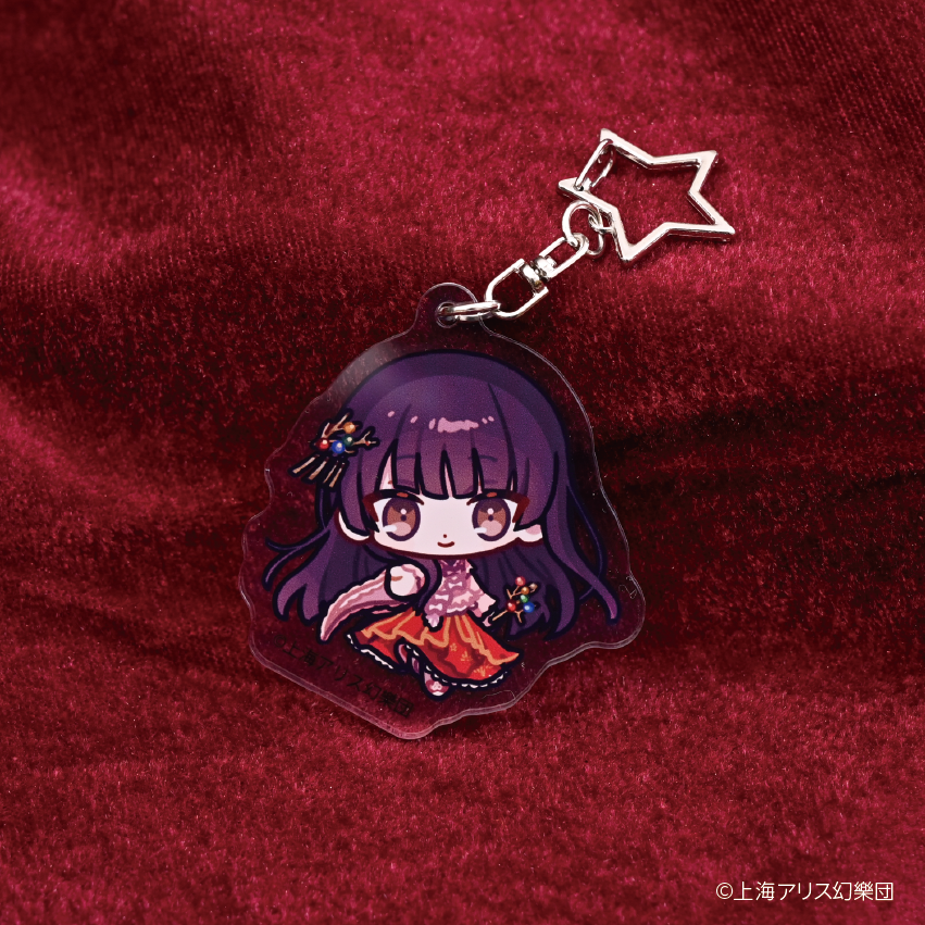 東方Project × HoshibakoWorks アクリルキーホルダー vol.2【蓬莱山輝夜】