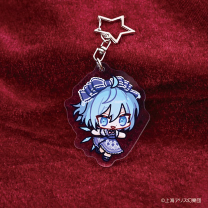 東方Project × HoshibakoWorks アクリルキーホルダー vol.2【チルノ】
