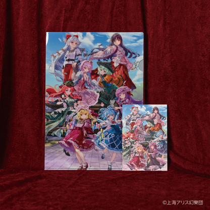 東方Project × HoshibakoWorks クリアファイル&ポストカードセット vol.2