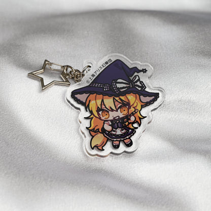 東方Project×HoshibakoWorks アクリルキーホルダー【霧雨魔理沙】