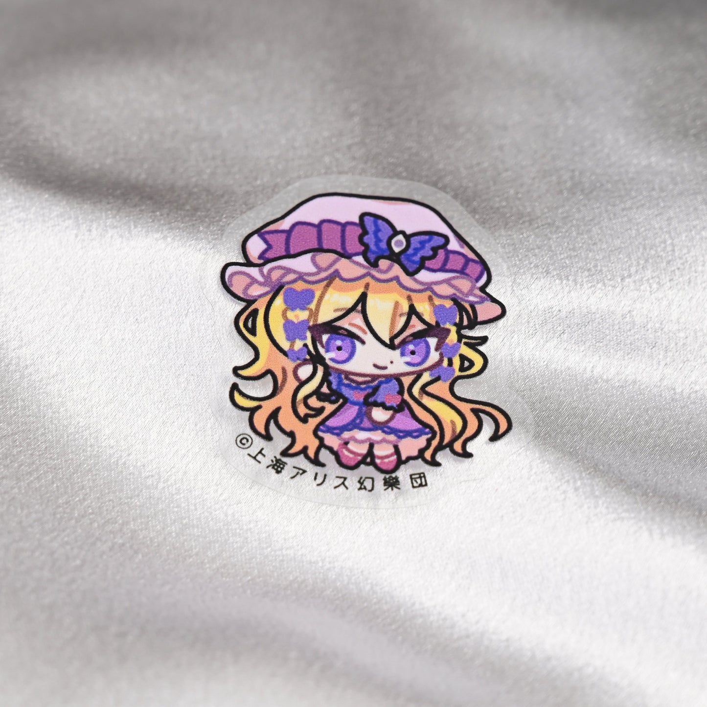東方Project×HoshibakoWorks クリアステッカー【八雲紫】