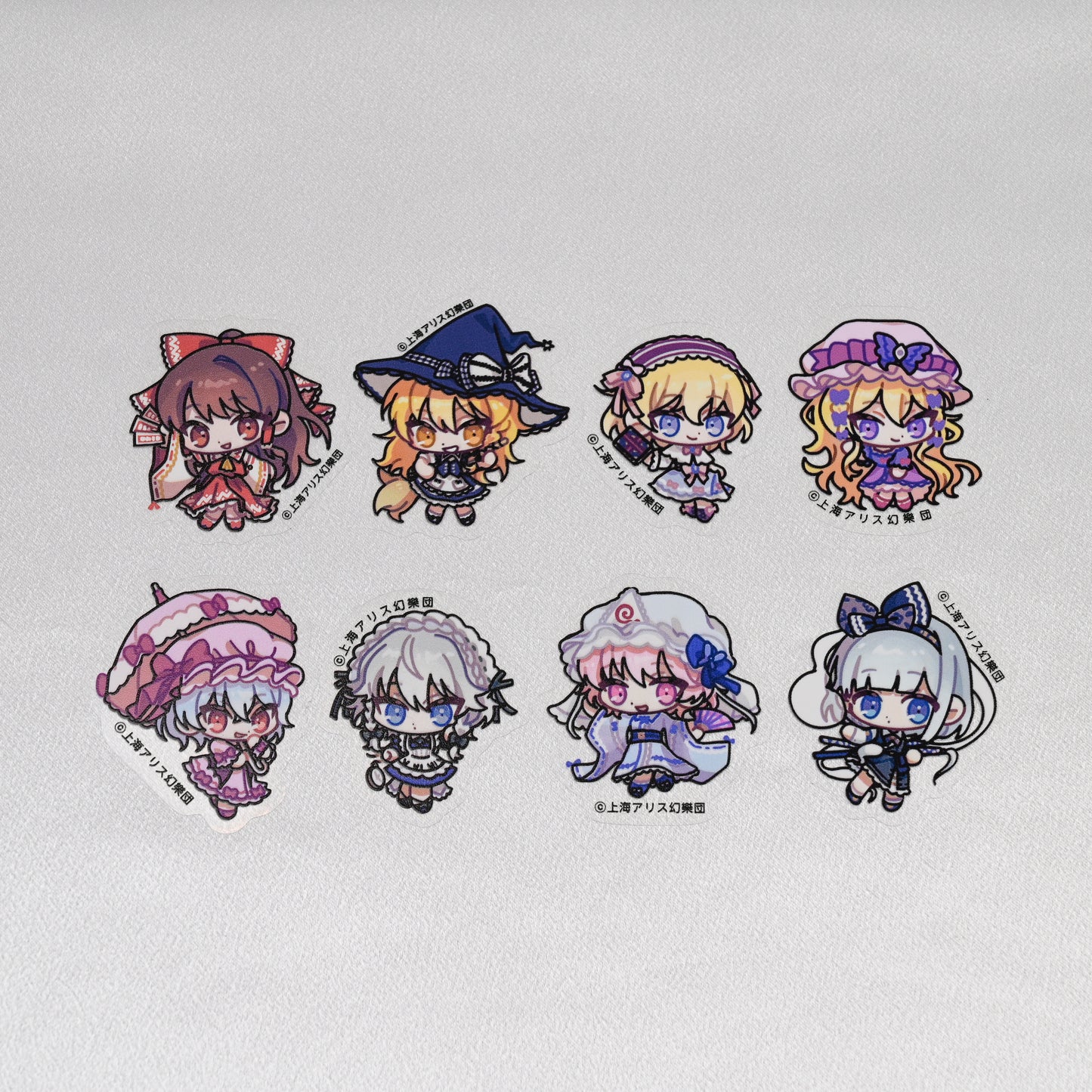 東方Project×HoshibakoWorks クリアステッカー【レミリア・スカーレット】
