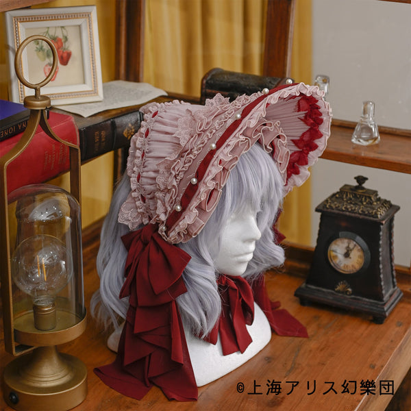 Touhou Project x HoshibakoWorks Remilia Scarlet Half Bonnet / 東方Project × HoshibakoWorks　レミリア・スカーレット　ハーフボンネット