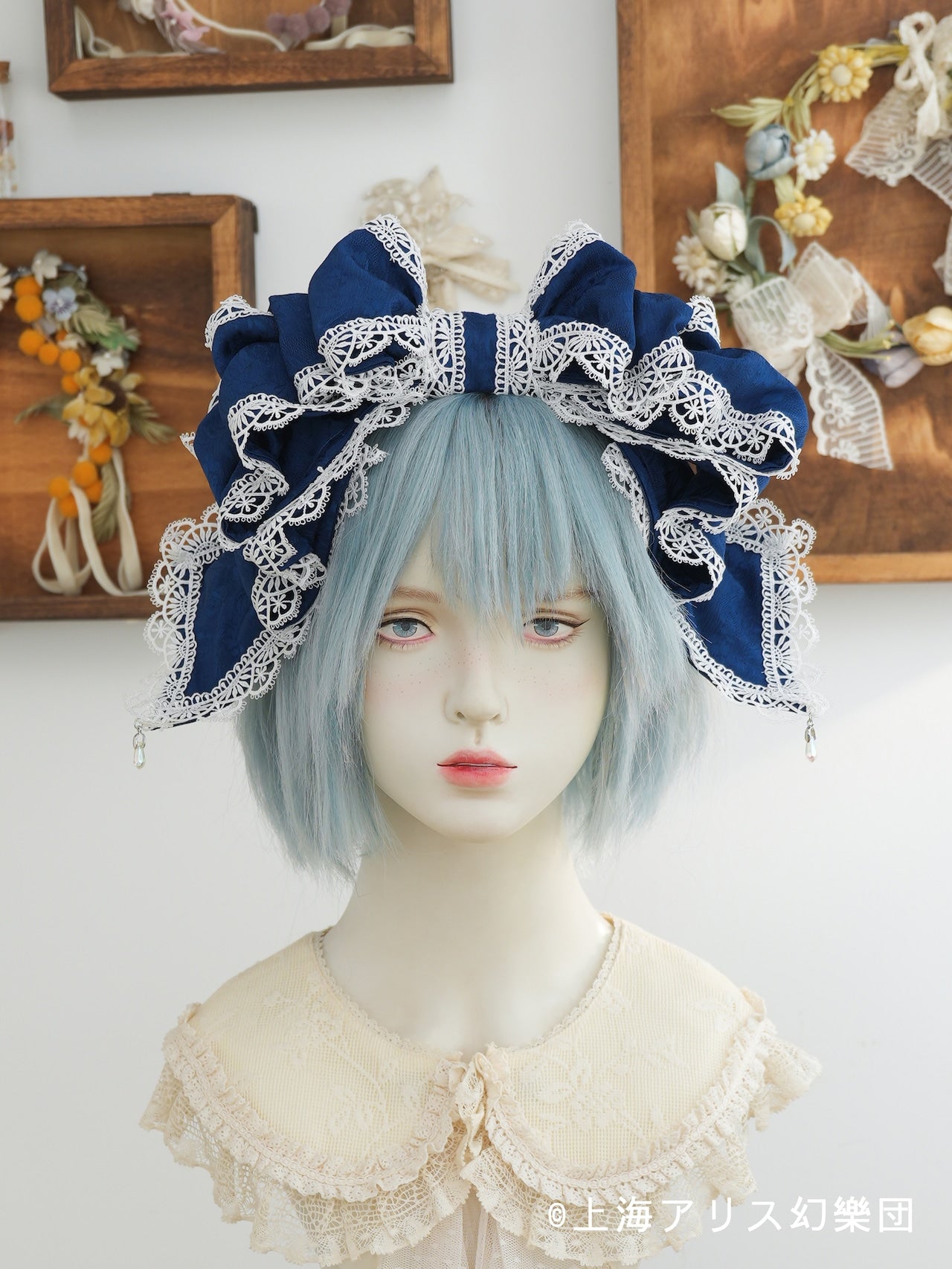 Touhou Project x HoshibakoWorks Cirno Ribbon Headband / 東方