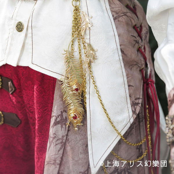 【コラボ商品】東方Project x HoshibakoWorks　藤原妹紅　フェイクチェーンベルト